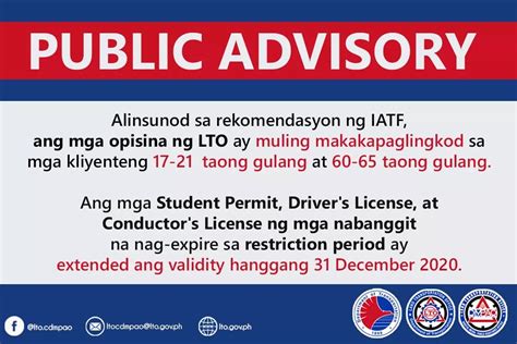 LTO DLRO SM Batangas is now accepting..